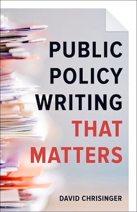 Public Policy Writing That Matters