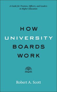 Front cover_How University Boards Work
