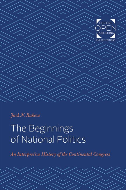 Front cover_The Beginnings of National Politics