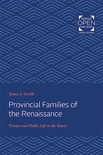 Couverture_Provincial Families of the Renaissance