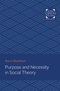 Couverture_Purpose and Necessity in Social Theory