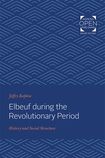 Front cover_Elbeuf during the Revolutionary Period