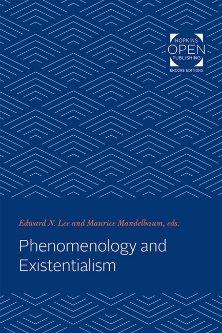Couverture_Phenomenology and Existentialism