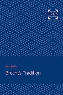 Front cover_Brecht's Tradition