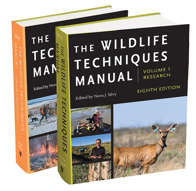 Front cover_The Wildlife Techniques Manual