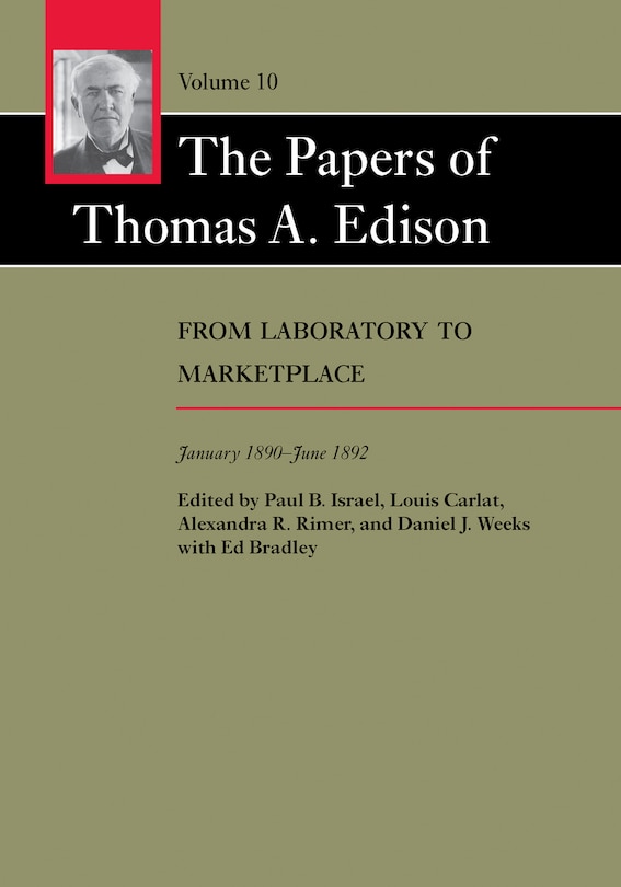 Front cover_The Papers of Thomas A. Edison