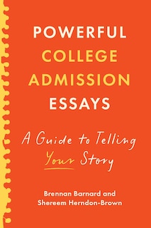Couverture_Powerful College Admission Essays