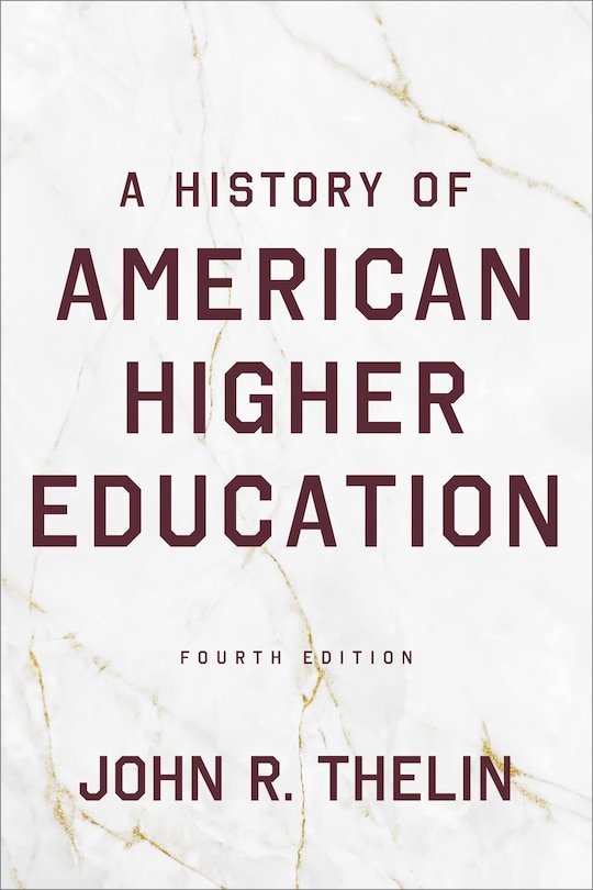 Couverture_A History of American Higher Education