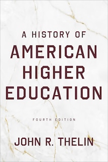 Front cover_A History of American Higher Education