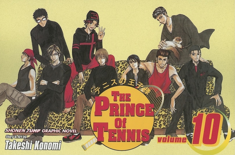 Couverture_Prince of Tennis, Vol. 10