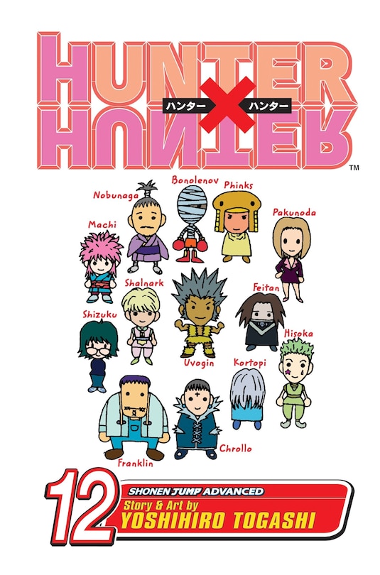 Front cover_Hunter x Hunter, Vol. 12