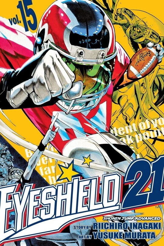 Front cover_Eyeshield 21, Vol. 15