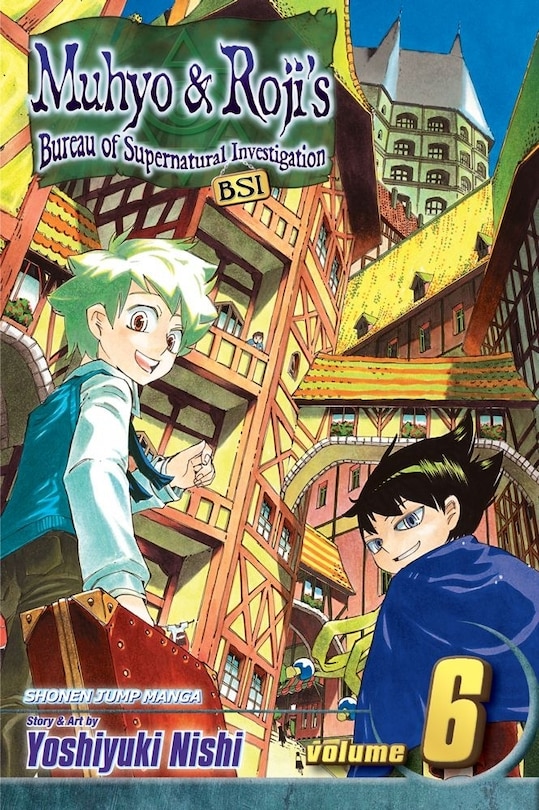 Front cover_Muhyo & Roji's Bureau of Supernatural Investigation, Vol. 6