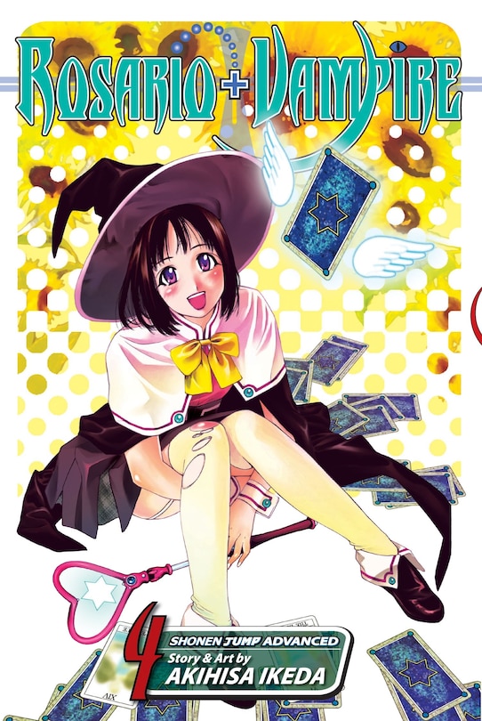 Front cover_Rosario+Vampire, Vol. 4