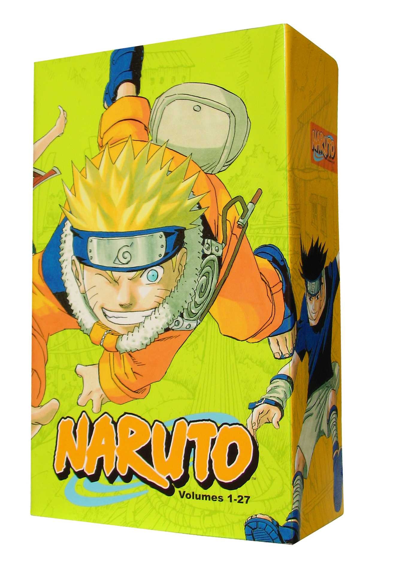 Naruto Box Set 1: Volumes 1-27 With Premium Book By Masashi