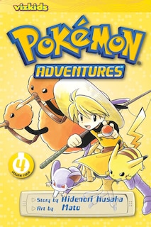 Front cover_Pokémon Adventures (Red and Blue), Vol. 4
