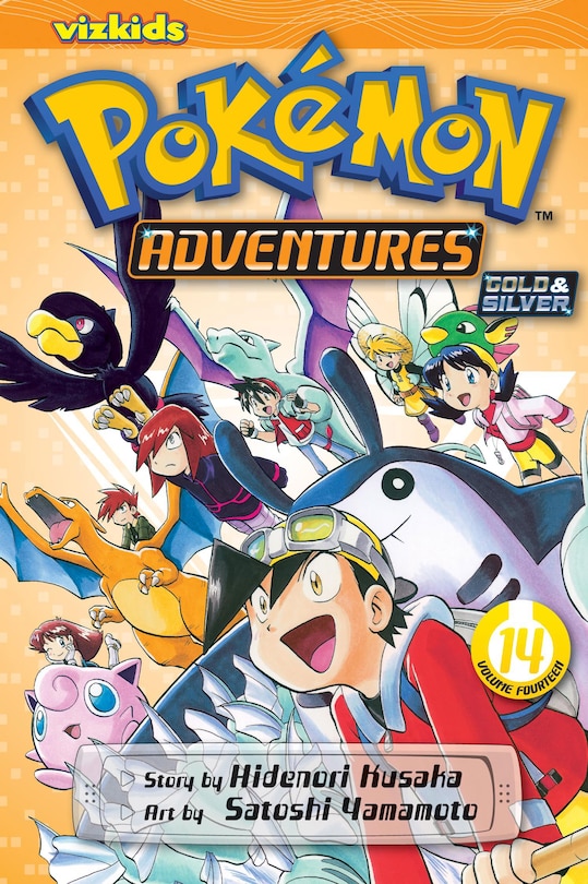 Couverture_Pokémon Adventures (Gold and Silver), Vol. 14
