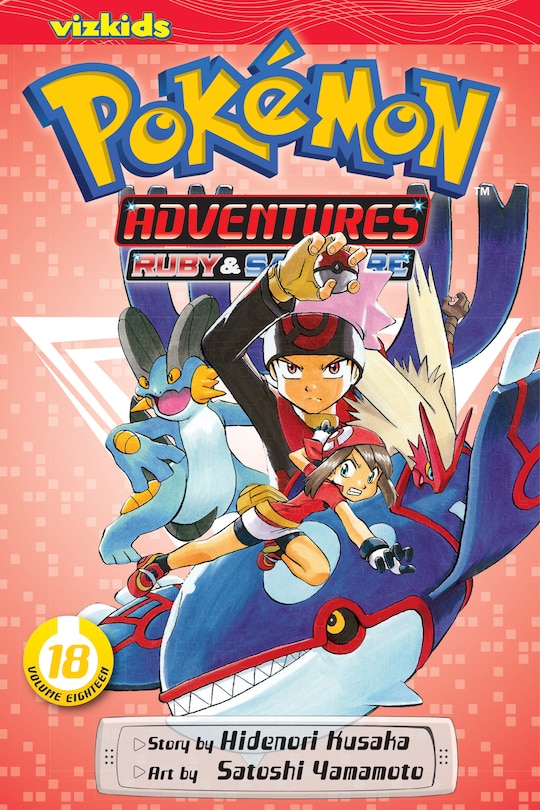 Front cover_Pokémon Adventures (Ruby and Sapphire), Vol. 18