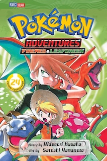 Front cover_Pokémon Adventures (FireRed and LeafGreen), Vol. 24