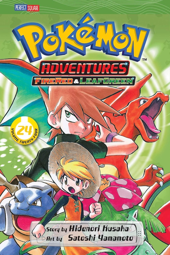 Front cover_Pokémon Adventures (FireRed and LeafGreen), Vol. 24