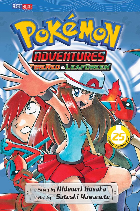 Front cover_Pokémon Adventures (FireRed and LeafGreen), Vol. 25