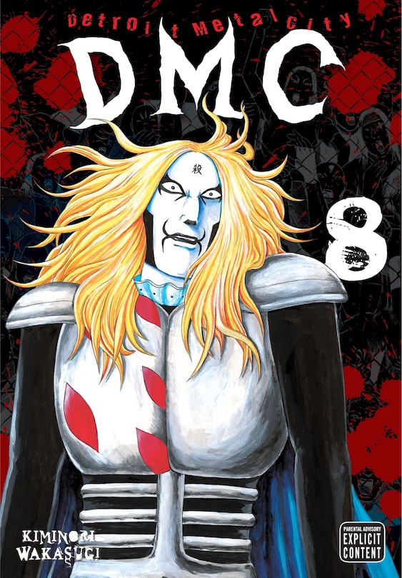 Front cover_Detroit Metal City, Vol. 8