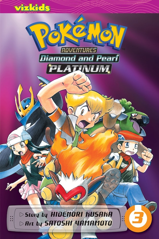 Front cover_Pokémon Adventures: Diamond and Pearl/Platinum, Vol. 3