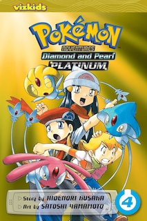 Front cover_Pokémon Adventures: Diamond and Pearl/Platinum, Vol. 4