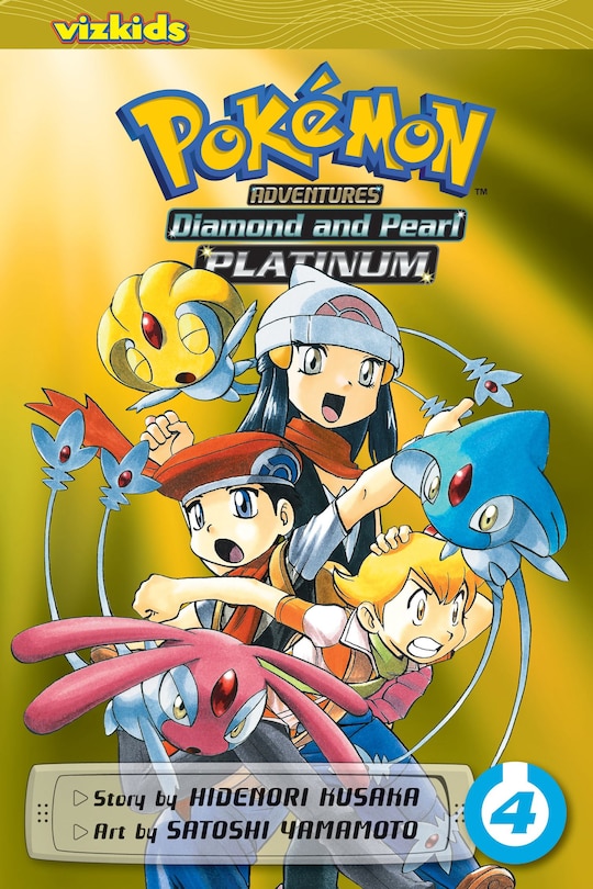 Front cover_Pokémon Adventures: Diamond and Pearl/Platinum, Vol. 4