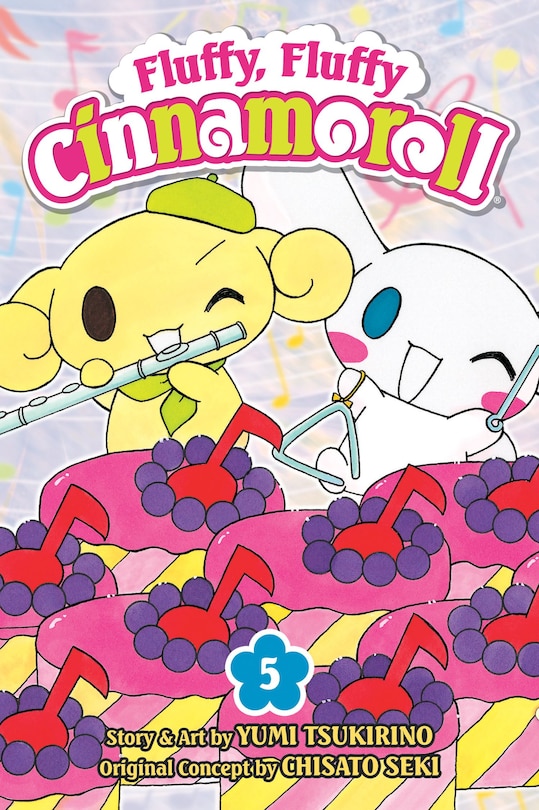 Front cover_Fluffy, Fluffy Cinnamoroll, Vol. 5
