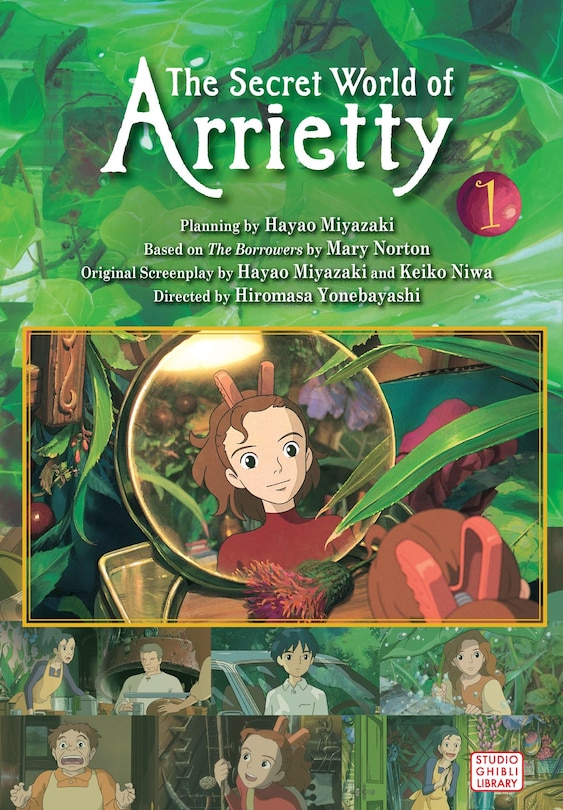 Front cover_The Secret World of Arrietty Film Comic, Vol. 1