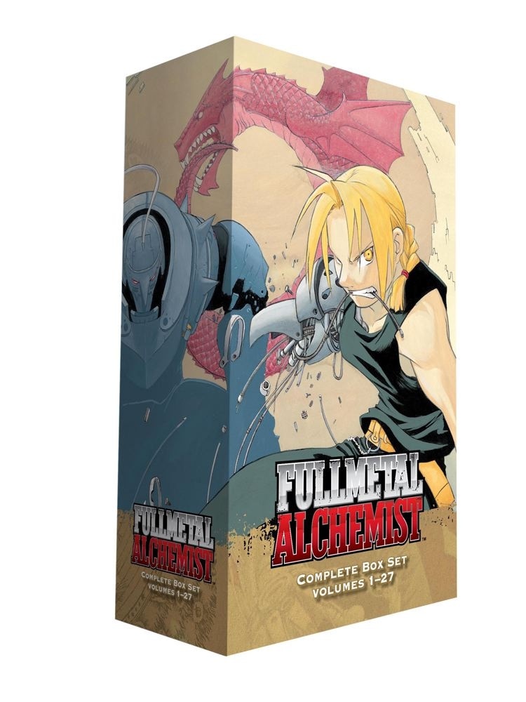 鋼の錬金術師　アニメ　FULLL ALCHEMIST BOX SET Fullmetal Alchemist Complete Box Set Book By Hiromu Arakawa, ('tp
