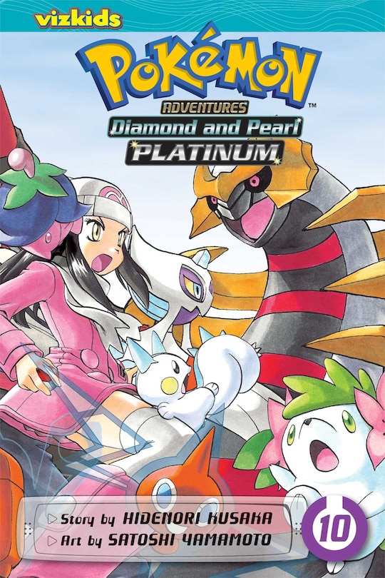 Front cover_Pokémon Adventures: Diamond and Pearl/Platinum, Vol. 10