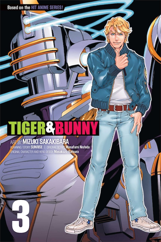 Front cover_Tiger & Bunny, Vol. 3