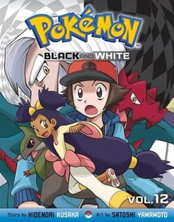 Front cover_Pok&eacute;mon Black and White, Vol. 12
