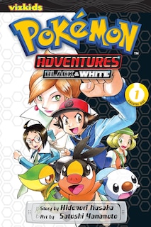 Front cover_Pokémon Adventures: Black and White, Vol. 1