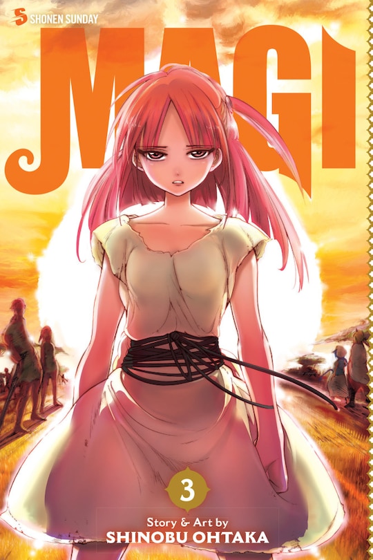 Front cover_Magi: The Labyrinth of Magic, Vol. 3