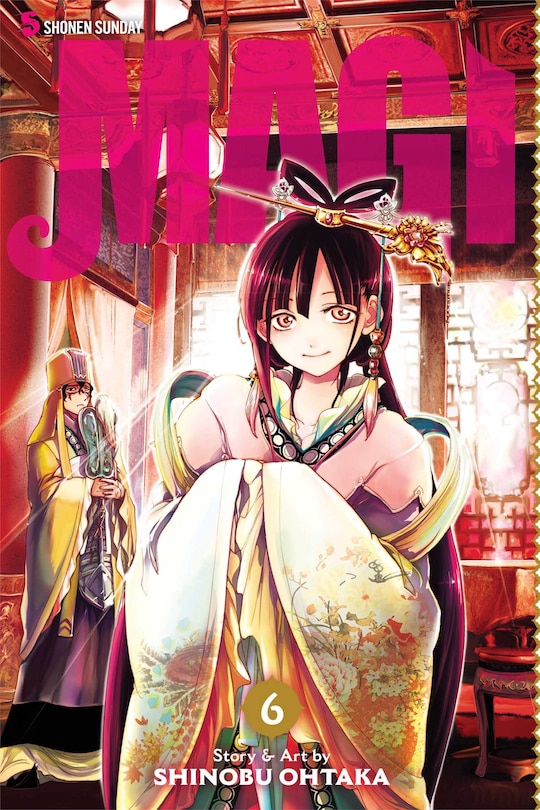 Front cover_Magi: The Labyrinth of Magic, Vol. 6