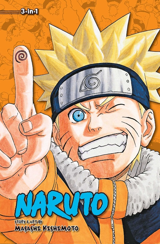 Naruto (3-in-1 Edition), Vol. 8: Includes vols. 22, 23 & 24