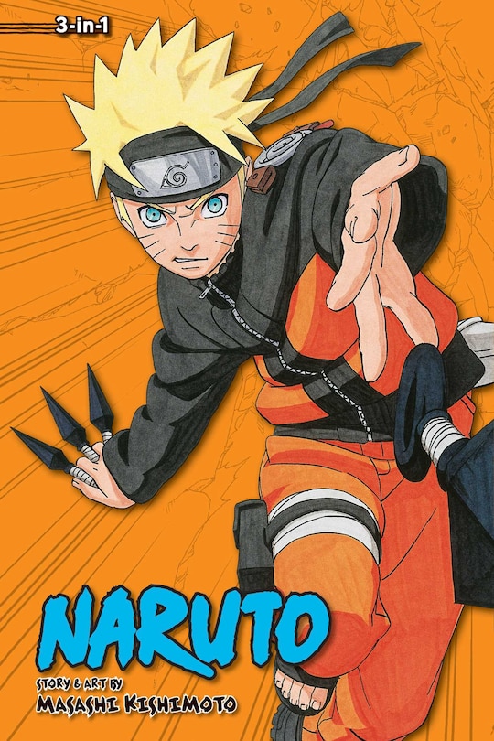 Front cover_Naruto (3-in-1 Edition), Vol. 10