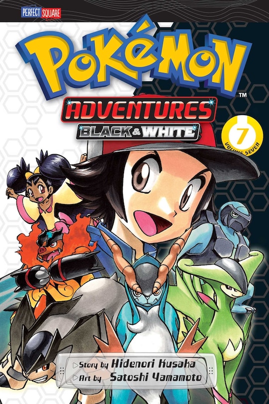 Front cover_Pokémon Adventures: Black and White, Vol. 7