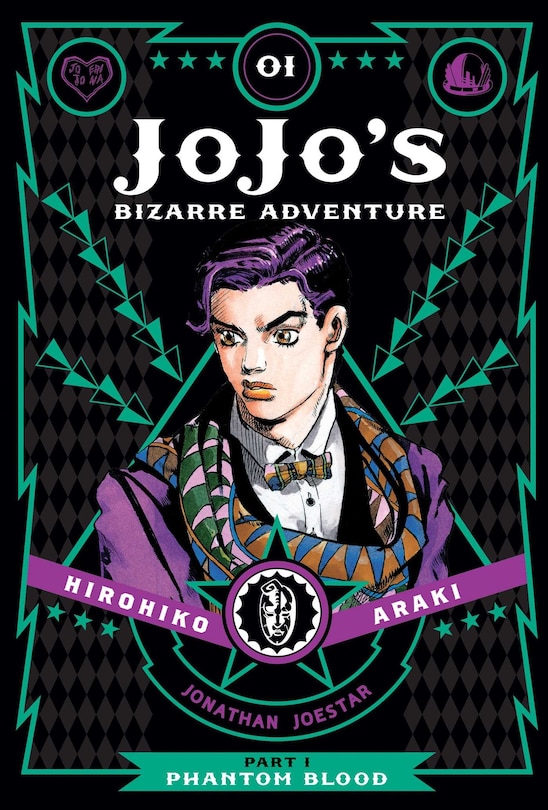 Front cover_JoJo's Bizarre Adventure: Part 1--Phantom Blood, Vol. 1