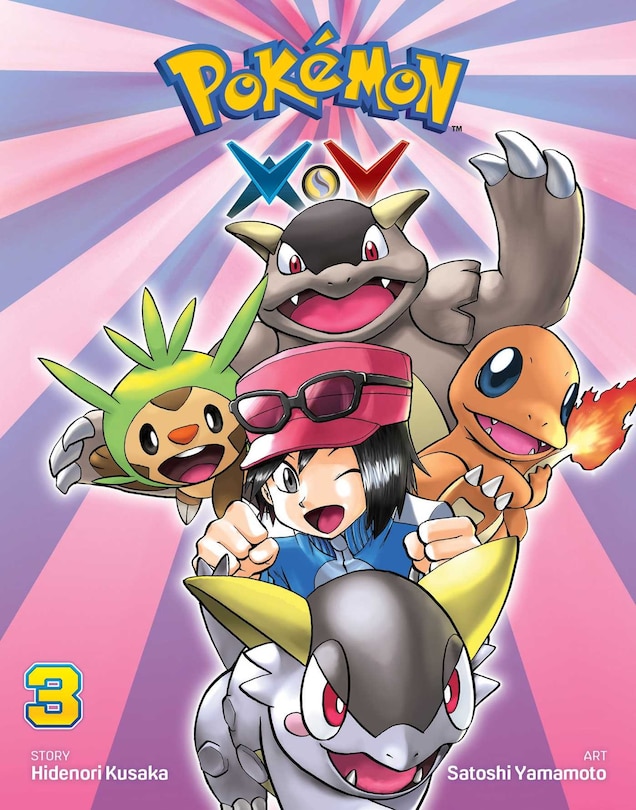 Couverture_Pokémon X•Y, Vol. 3