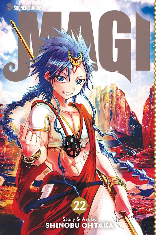 Front cover_Magi: The Labyrinth of Magic, Vol. 22