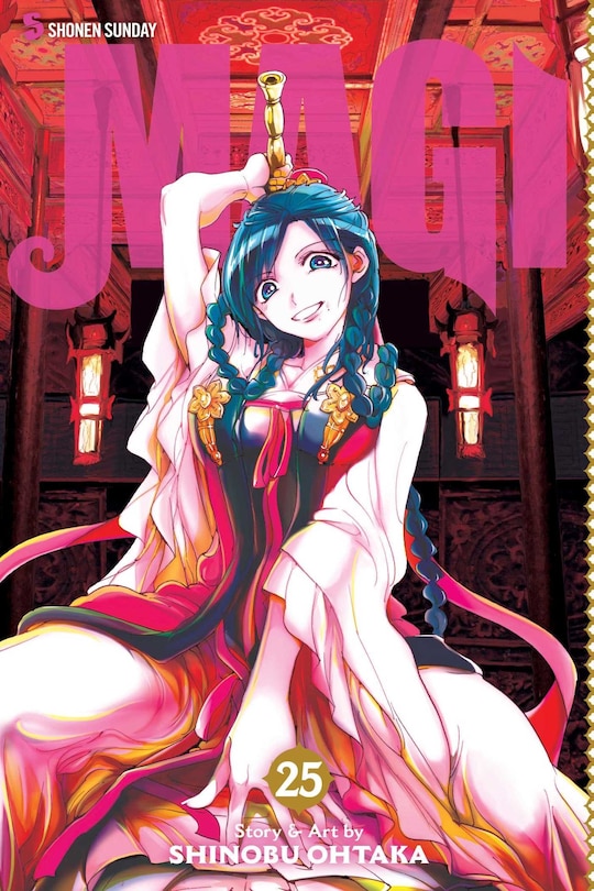Front cover_Magi: The Labyrinth of Magic, Vol. 25