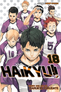 Front cover_Haikyu!!, Vol. 18