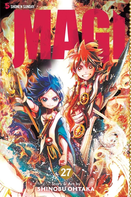 Front cover_Magi: The Labyrinth of Magic, Vol. 27