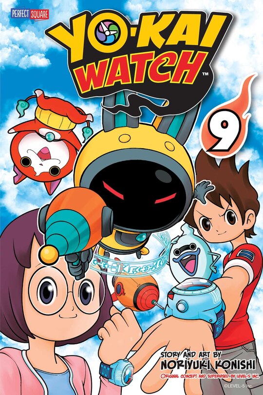 Front cover_YO-KAI WATCH, Vol. 9