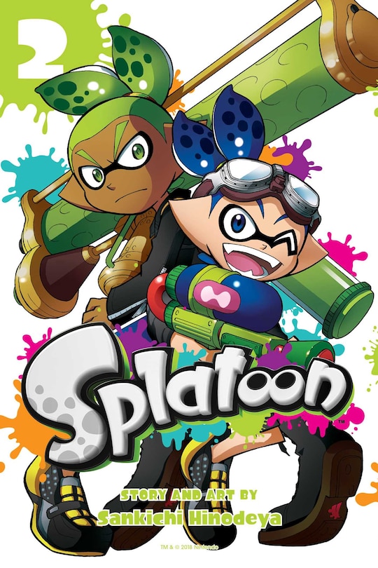 Front cover_Splatoon, Vol. 2
