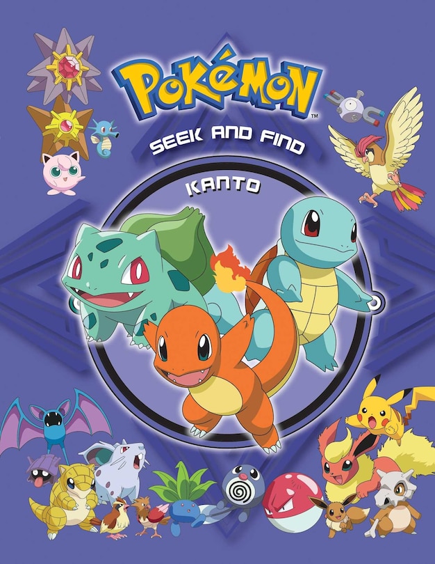 Couverture_Pokémon Seek And Find: Kanto
